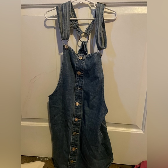 Forever 21 medium jean dress - Picture 1 of 3